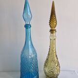 Pair of Empoli bottles