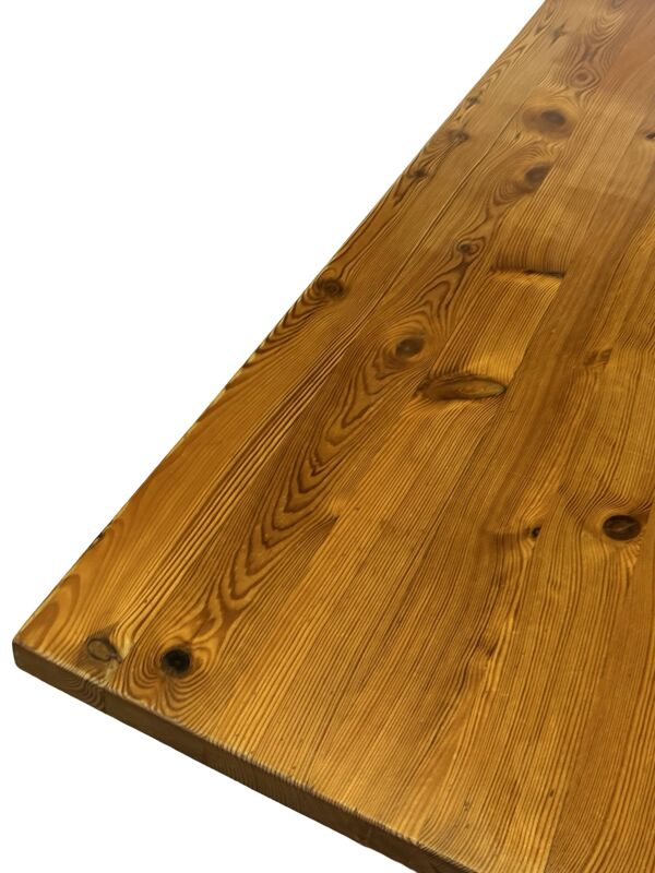 Table à manger vintage en pin des années 60, table à manger minimaliste