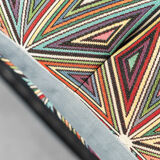 Armchair wood woven Roberti rattan vintage 70s vintage