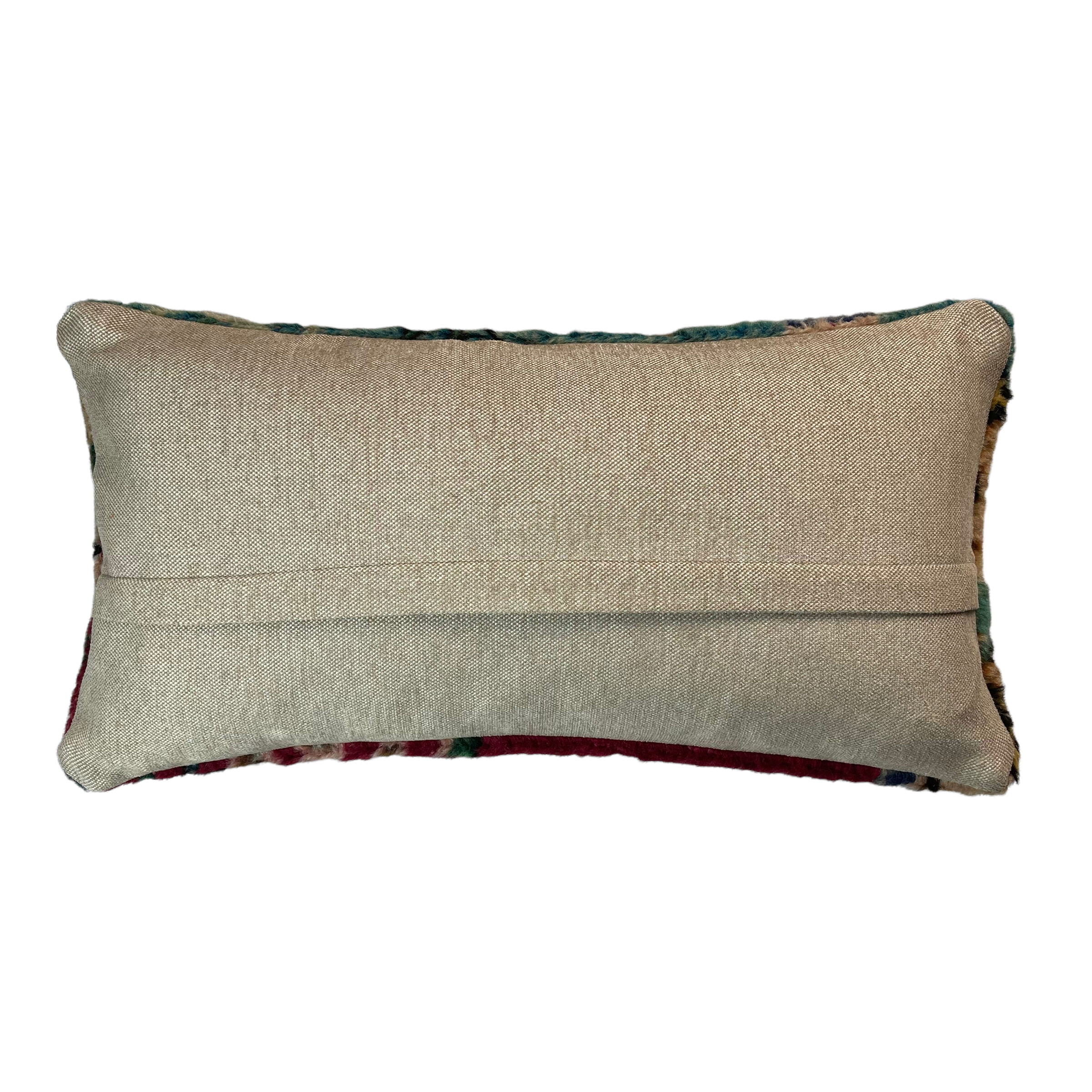 Vintage Turkish Handmade Cushion Cover, 30 x 60 cm