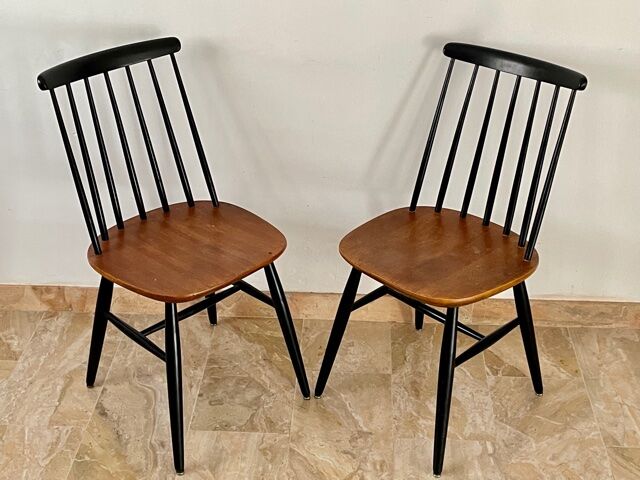 Duo of Scandinavian chairs 1955