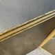 Antique 19th-century fireplace screen, French gilded spark guard.