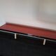 Vintage red formica shelf