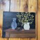 Nature morte, huile toile