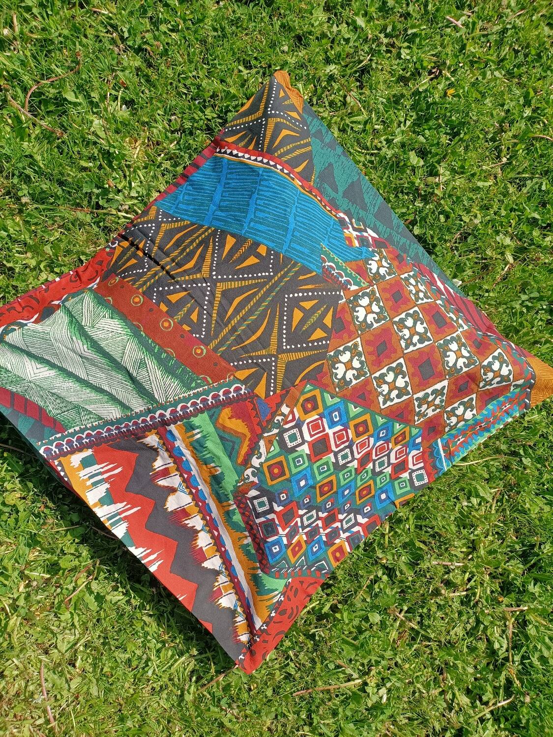 Coussin colorée ethnique