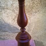 Lampe en bois fruitier