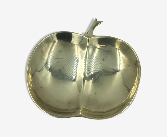 Vide poche en forme de pomme en laiton
