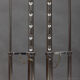 Set of 2 tabes Eileen Gray chrome model 1027