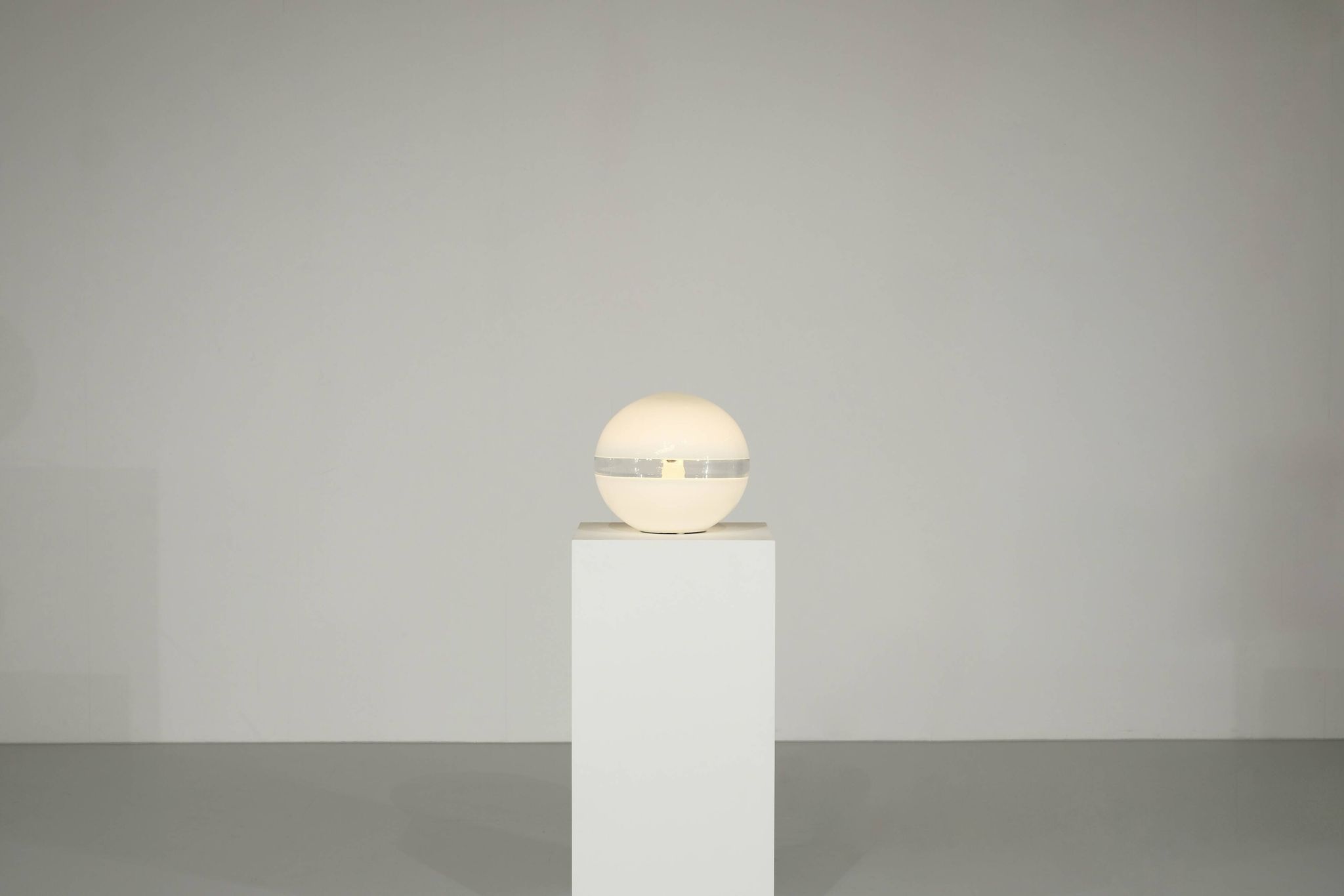 Glass lamp by Carlo Nason for Mazzega, Italy 1970s.