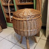 Wicker worker