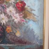 Peinture à l'huile, bouquet