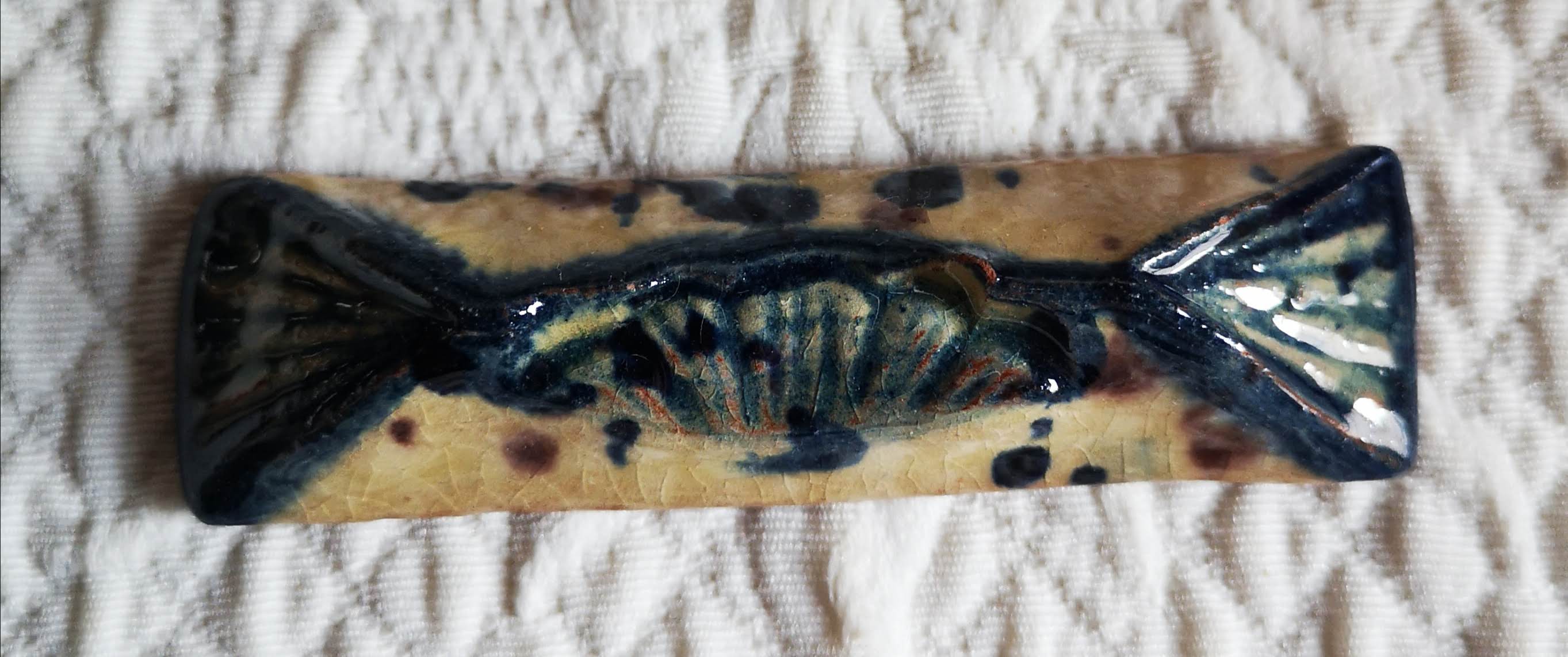 Provençal ceramic knife holder