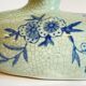 Vintage Blue Ceramic Duck