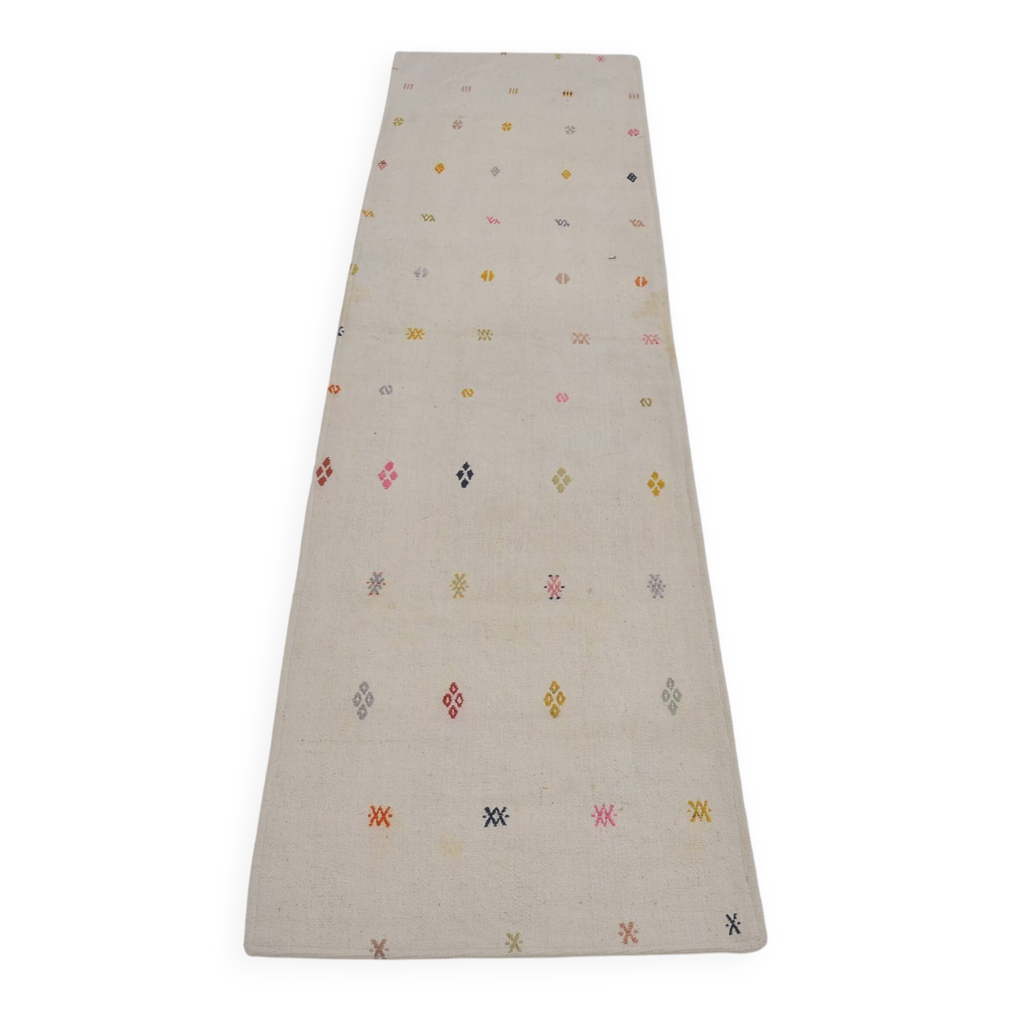 Oushak Vintage Turkish Kilim Rug sku 3793