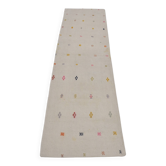 Oushak Vintage Turkish Kilim Rug sku 3793