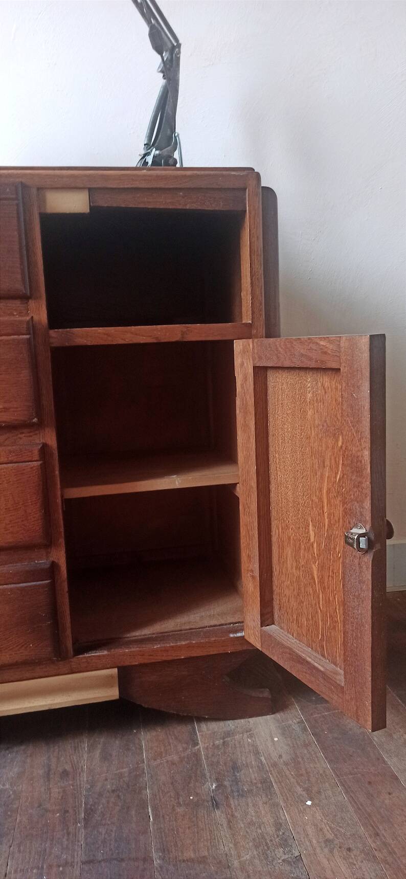 Chest of drawers, chiffonier 5 drawers in solid wood