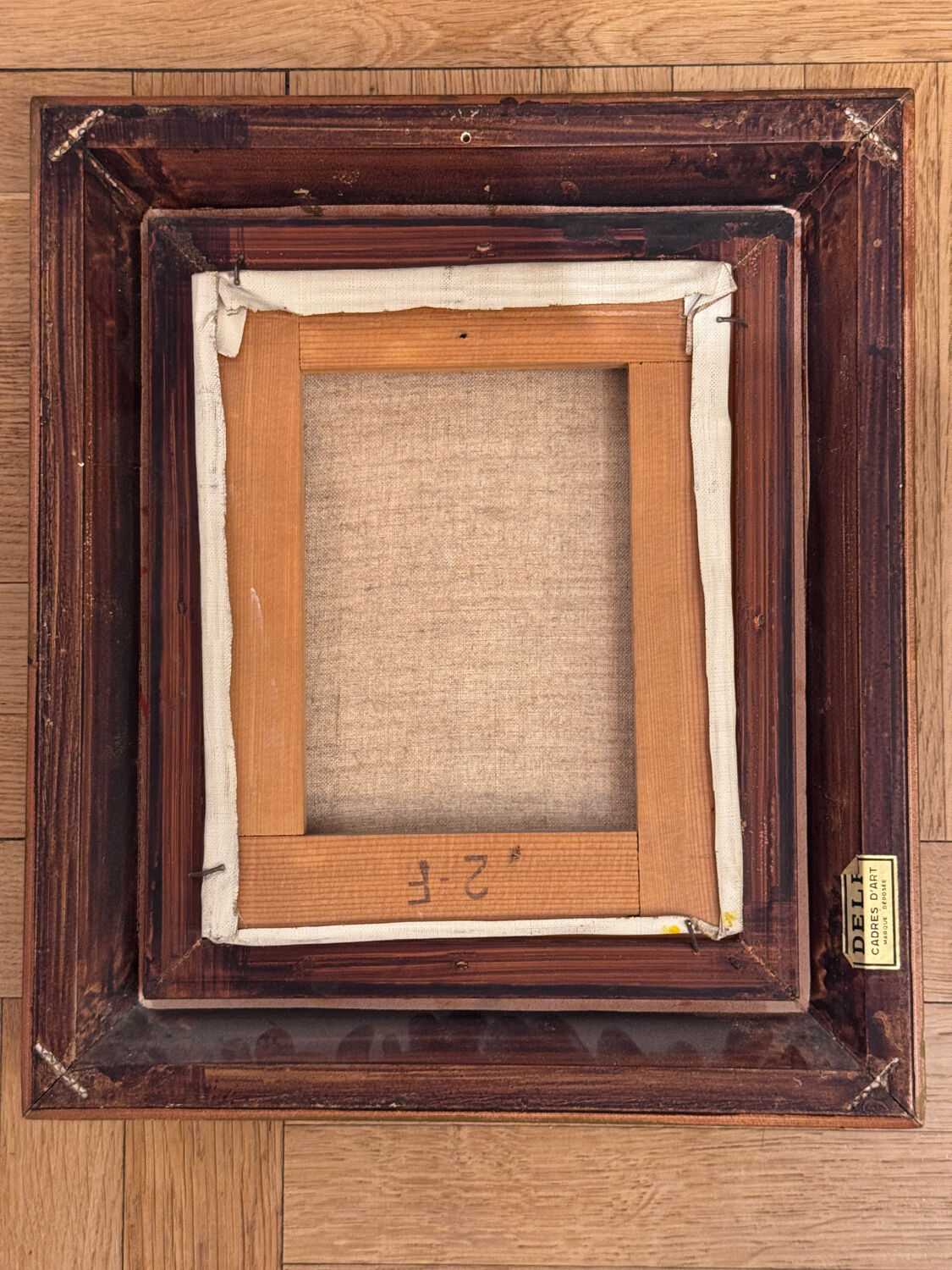 Oil on canvas by Henri Bonhotal - floral still life