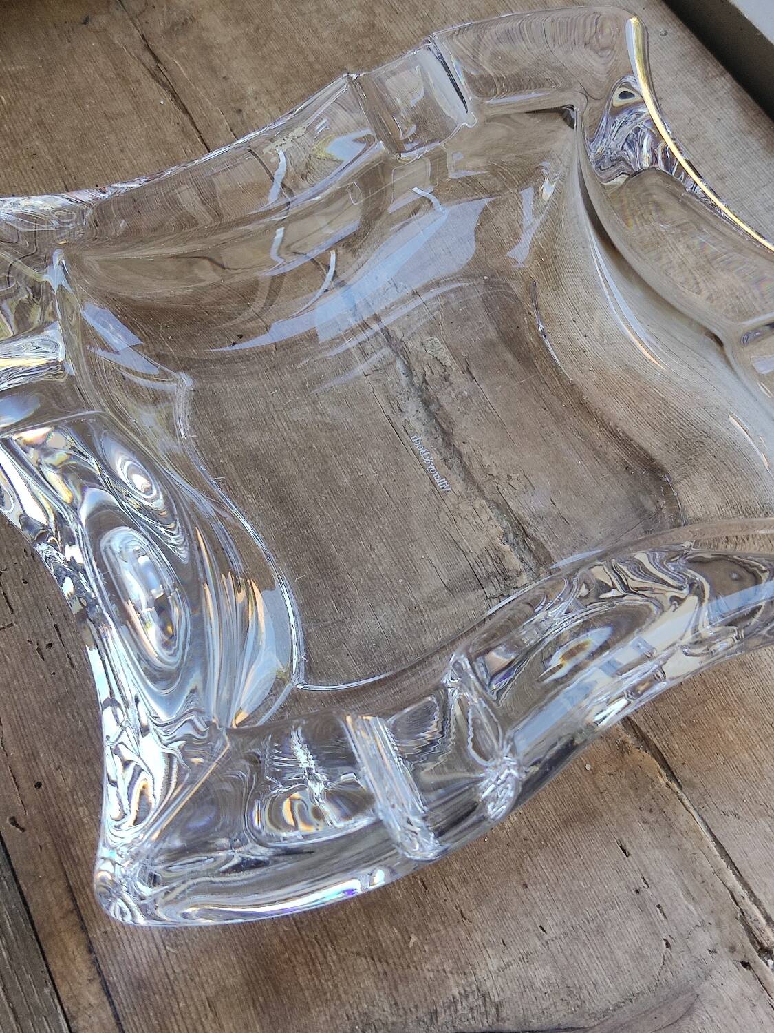 Villeroy & Boch crystal ashtray