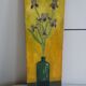 Nature morte aux iris huile sur toile milieu xxe siecle
