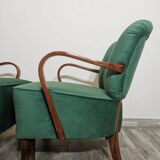 Armchairs by Jindřich Halabala, 1950s, Set of 2