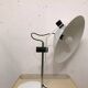 White lacquered metal lamp, Lella Montecroci and Marco de Carli, Arrelam, 1970