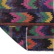 Turkish Kilim Yuruk Vintage 177x338 cm Geometric Multicoloured