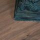 Antique ceramic column faux bronze