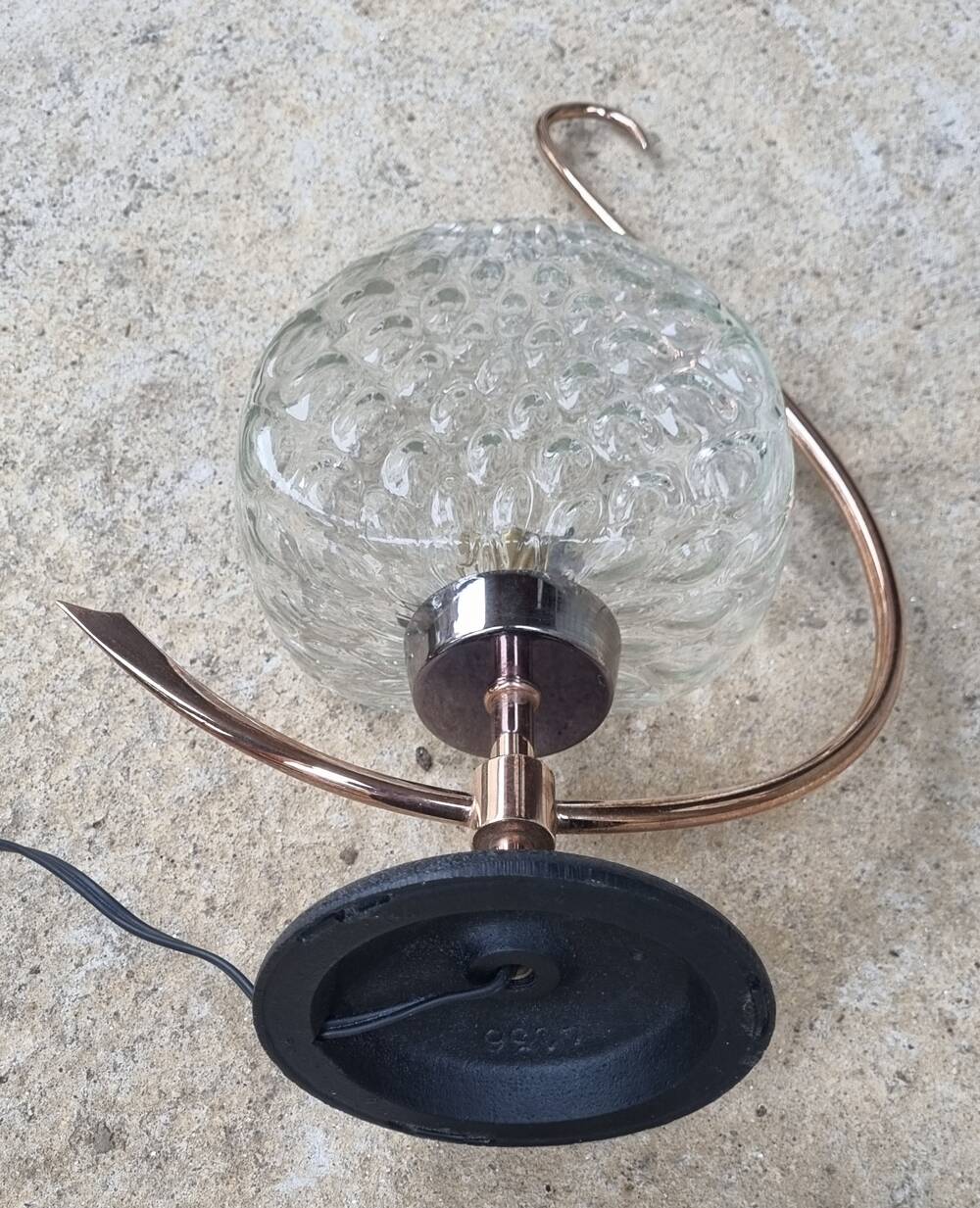 Maison arlus table lamp, paris, vintage, 1950s