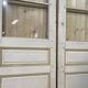 Double glazed interior door in fir from the early 20th century - 2m44 x 1m48