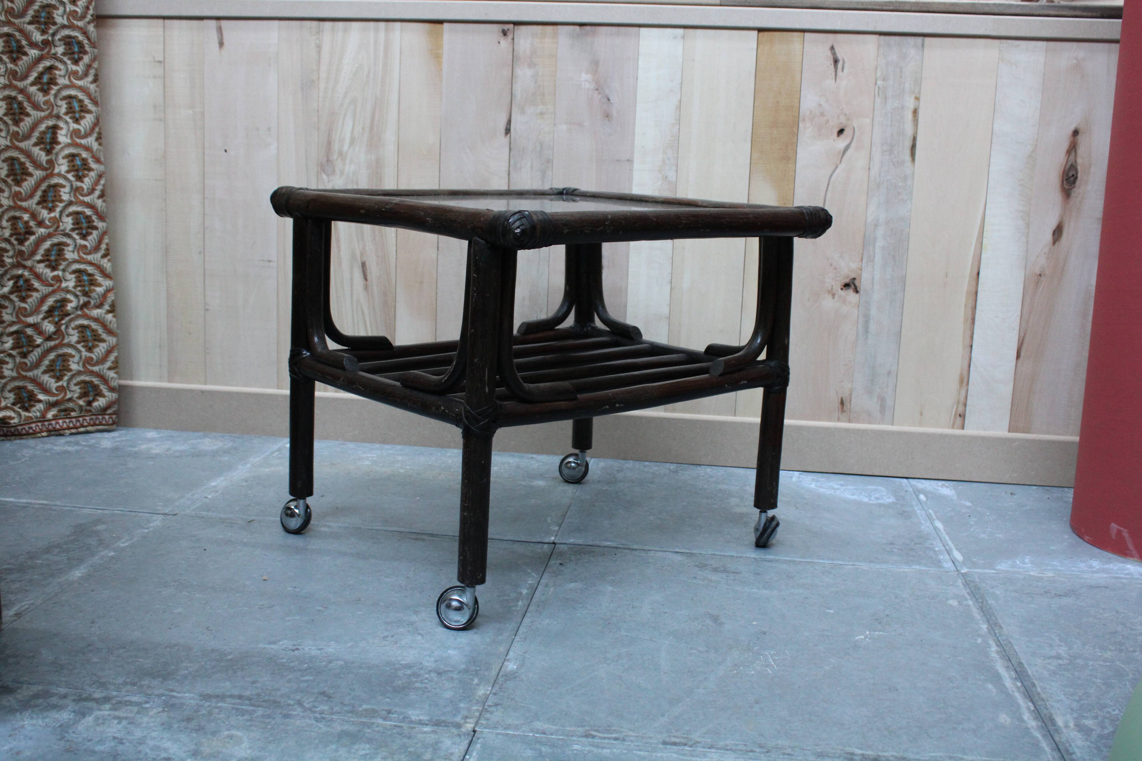 bamboo coffee table