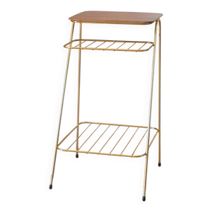 Petite sellette en laiton - plateau