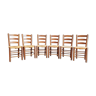 Chaises ancienne style brutaliste