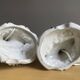 Paire de lampes de table en porcelaine italienne par Capodimonte.