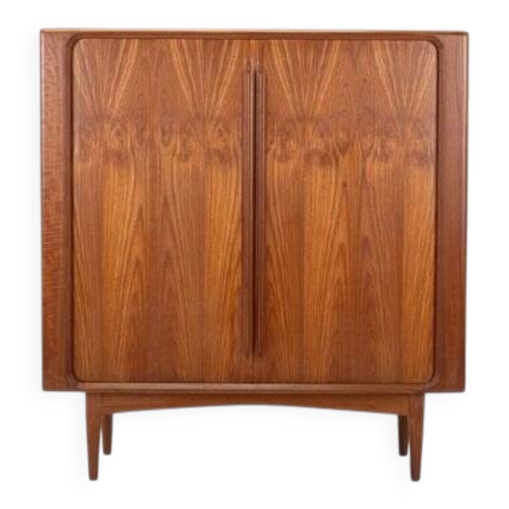 Cabinet en teck des années 1960 de Bernhard Pedersen & Son