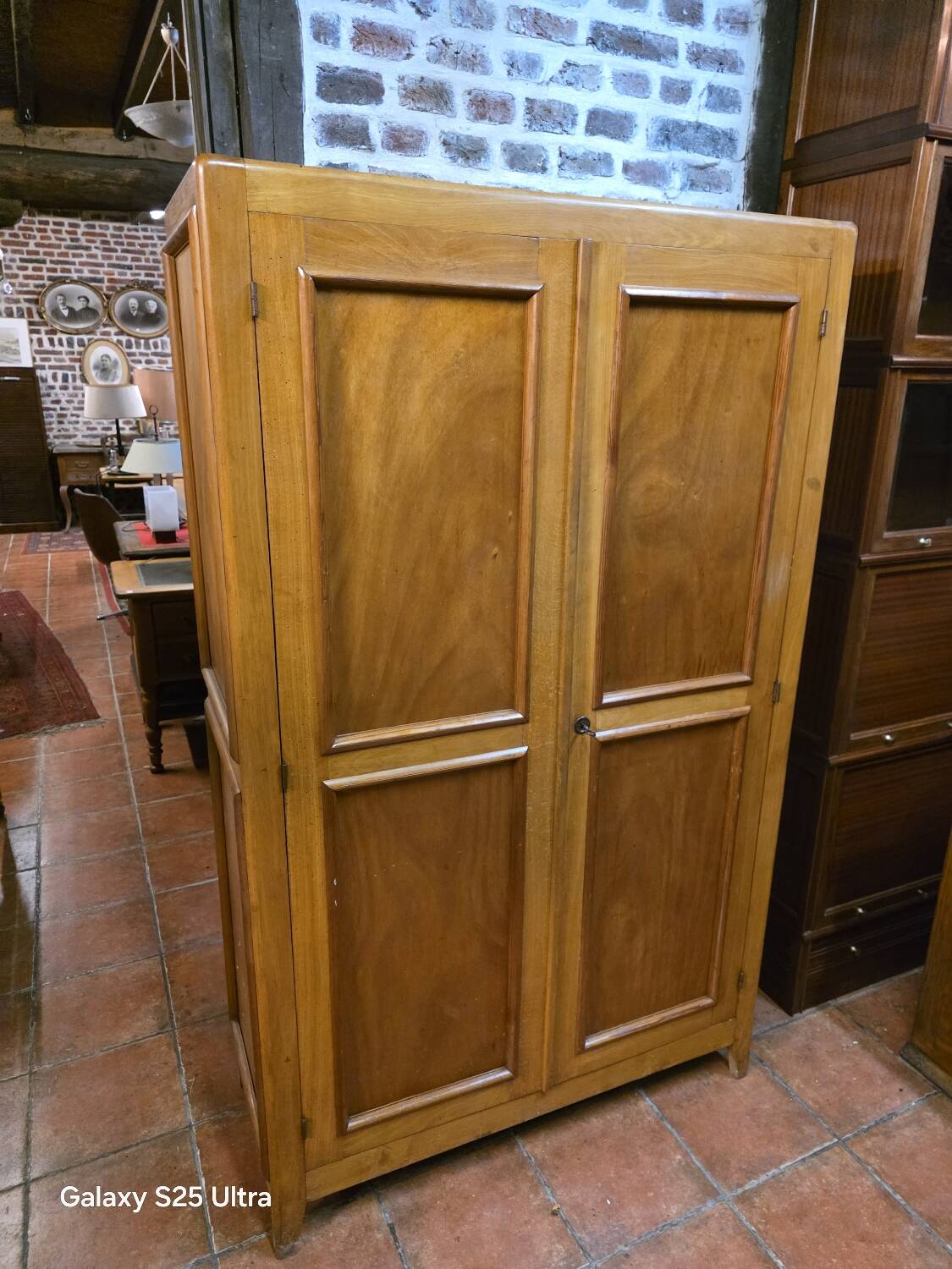 Vintage school locker from the 1960s