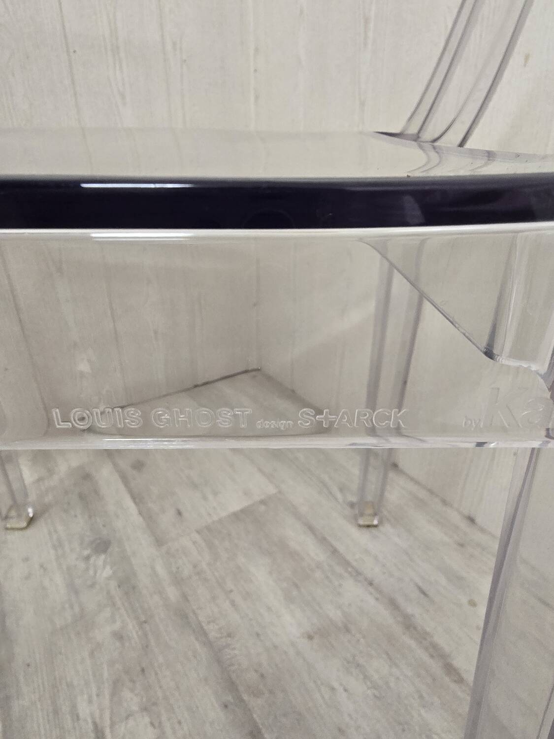 4 fauteuils Philippe Starck model Louis Ghost par Kartell