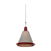 “Perfolux” hanging lamp by Hiemstra Evolux, Netherlands, 1950