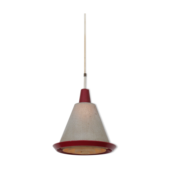 “Perfolux” hanging lamp by Hiemstra Evolux, Netherlands, 1950