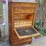 Louis Philippe period walnut secretary from the 19th century
