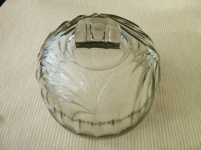 Antique pressed glass cheese dome