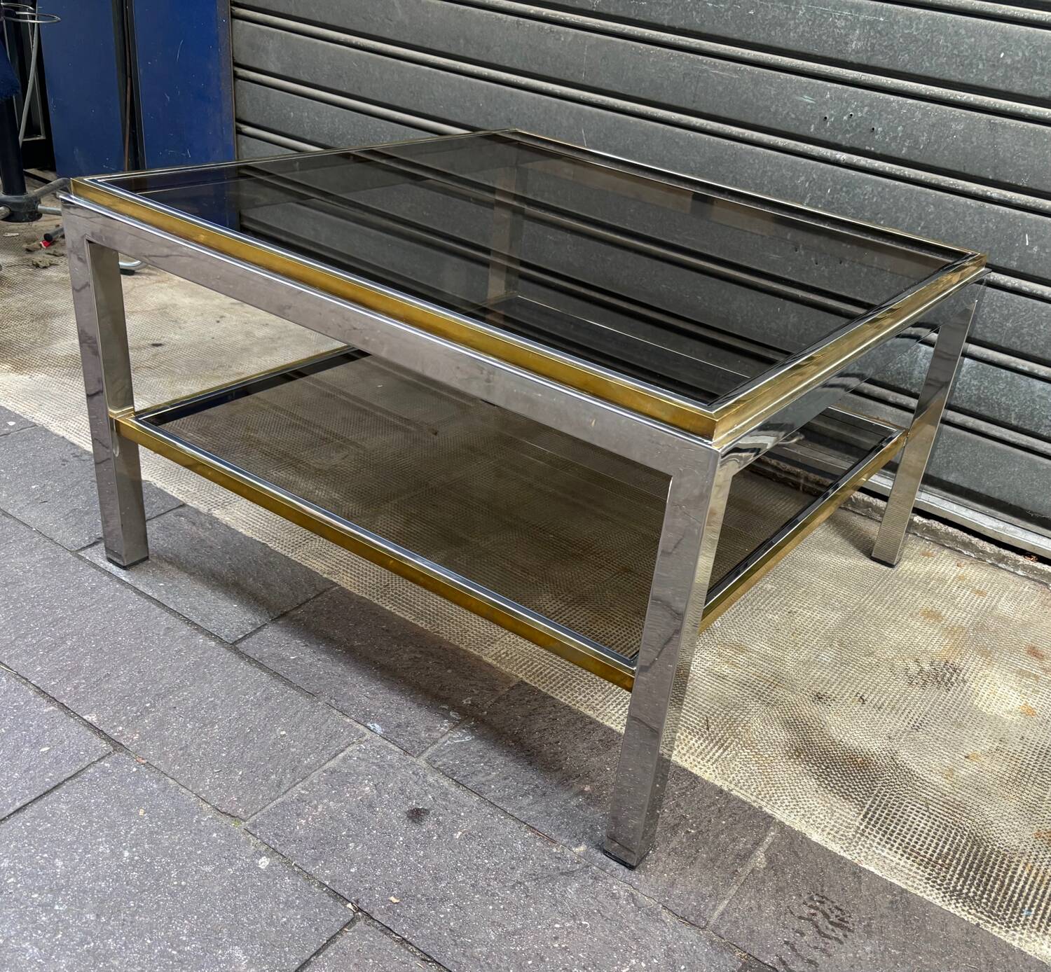Square coffee table from the 70s