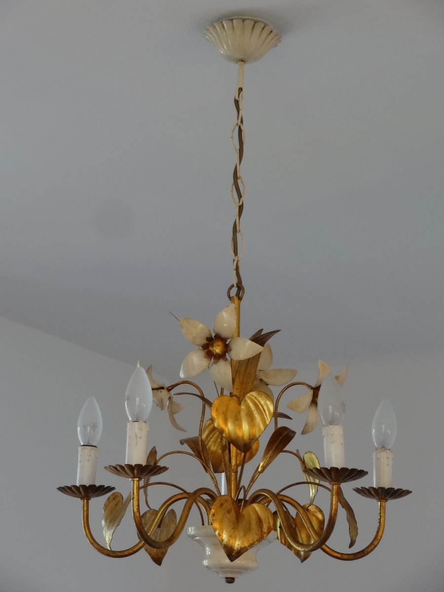 Lustre metal dore and 70's
