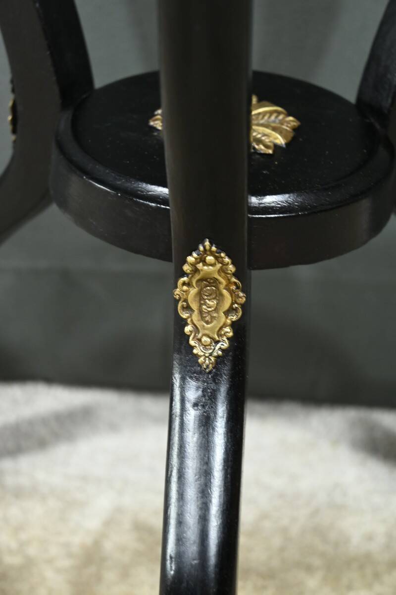Blackened Wood Stand, Napoleon III style – 1920