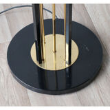 Vintage Italian floor lamp in metal and brass 1950