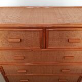 Dresser in rattan