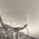 8 coupes à champagne en verre soufflé