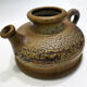 Modernist brutalist ceramic pot 1960s
