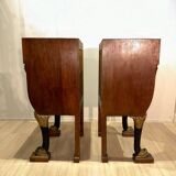 Pair of bedside cabinets