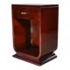 Art Deco mahogany bedside table/occasional unit with lacquered finish, 1930s