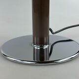 60s 70s table lamp Ingo Maurer Gulp tube lamp chrome metal Space Age